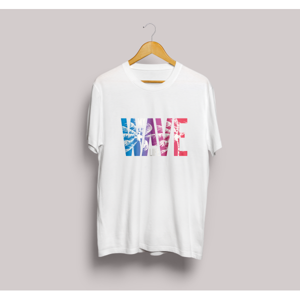 Wave Unisex Tasarım T-shirt